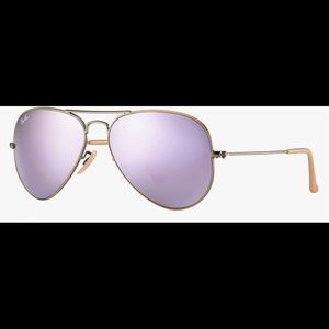 58mm Lilac Mirror Aviator
